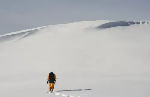 Snowshoe hike from Maniva to Punta Auccia
