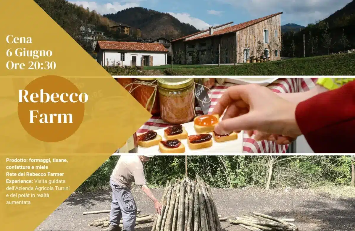 Cena alla Rebecco Farm