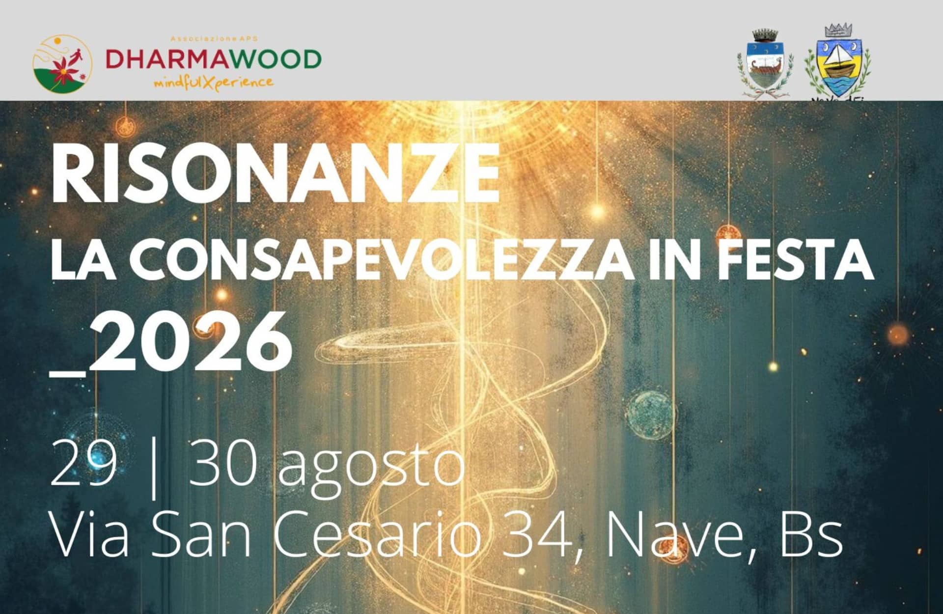 Risonanze, la consapevolezza in festa 2026 - Nave